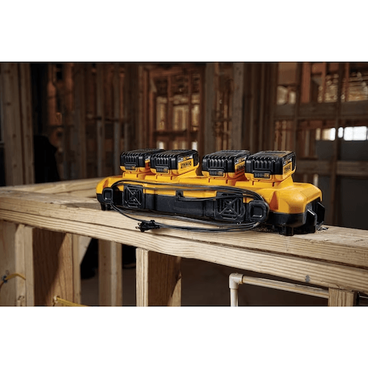 Dewalt DCB104 20V (18V) XR 4-Port Rapid Battery Charger - KHM Megatools Corp. Dewalt DCB104 20V (18V) XR 4-Port Rapid Battery Charger - KHM Megatools Corp.
